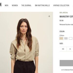 Buck Mason Mainstay Cotton Shirt